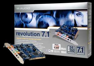 M-Audio Revolution 7.1 High Definition Surround Sound Card
