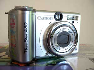 Canon Powershot A80 Digital Camera