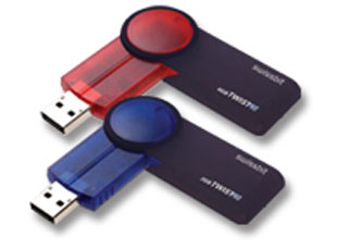 Swissbit SWISSMEMORY TwistPro 2 Gigabyte USB 2.0 Portable Memory Drive