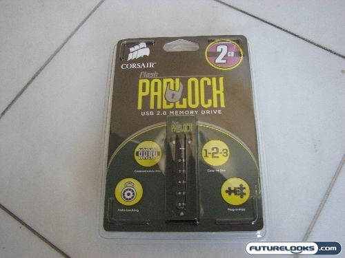 Corsair Padlock Secure USB 2.0 Flash Memory Drive Review