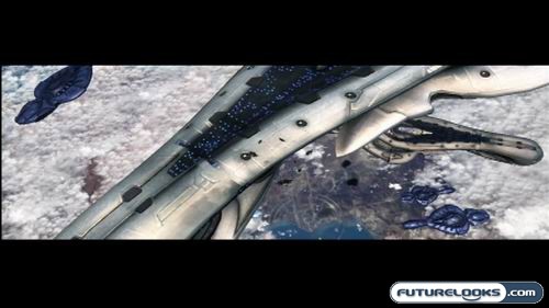 Starwars style space battle