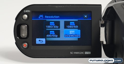 The Samsung SC-HMX20C