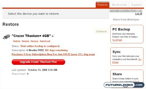 SanDisk Cruzer Titanium Plus USB Flash Drive Review