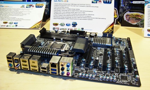 IDF 2010   GIGABYTE Goes For Gold With a First Look at their New P67A Motherboard Series