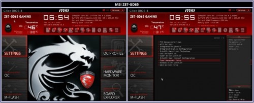 MSI Z87-GD65 Gaming BIOS Screen 1_Small