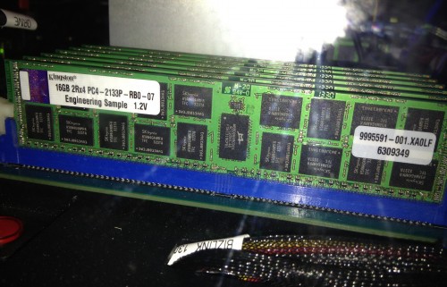 Kingston Technology IDF 2013 DDR4 2133MHz Close Up