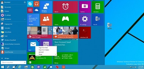 Futurelooks Microsoft Windows 10 Preview What We Didn't Like 8