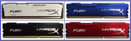 Kingston HyperX Fury 16GB 1866 MHz DDR3 Memory 17