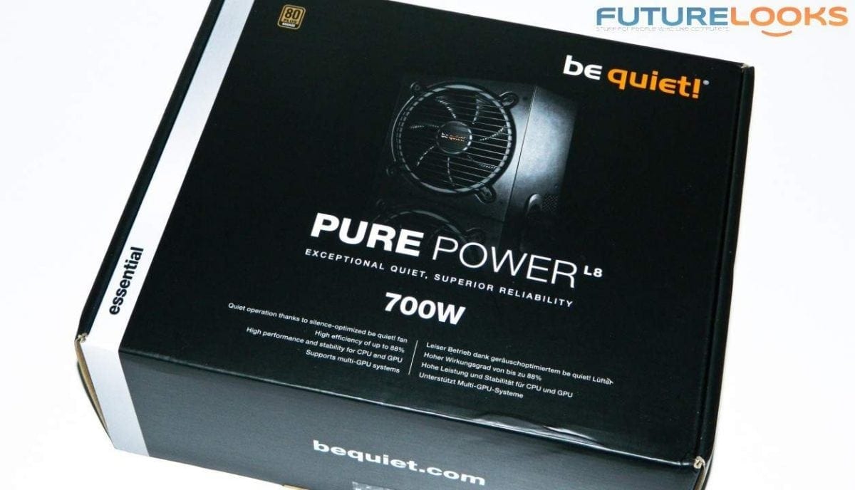 be quiet! Pure Power L8 700 Watt ATX Power Supply Reviewed Futurelooks
