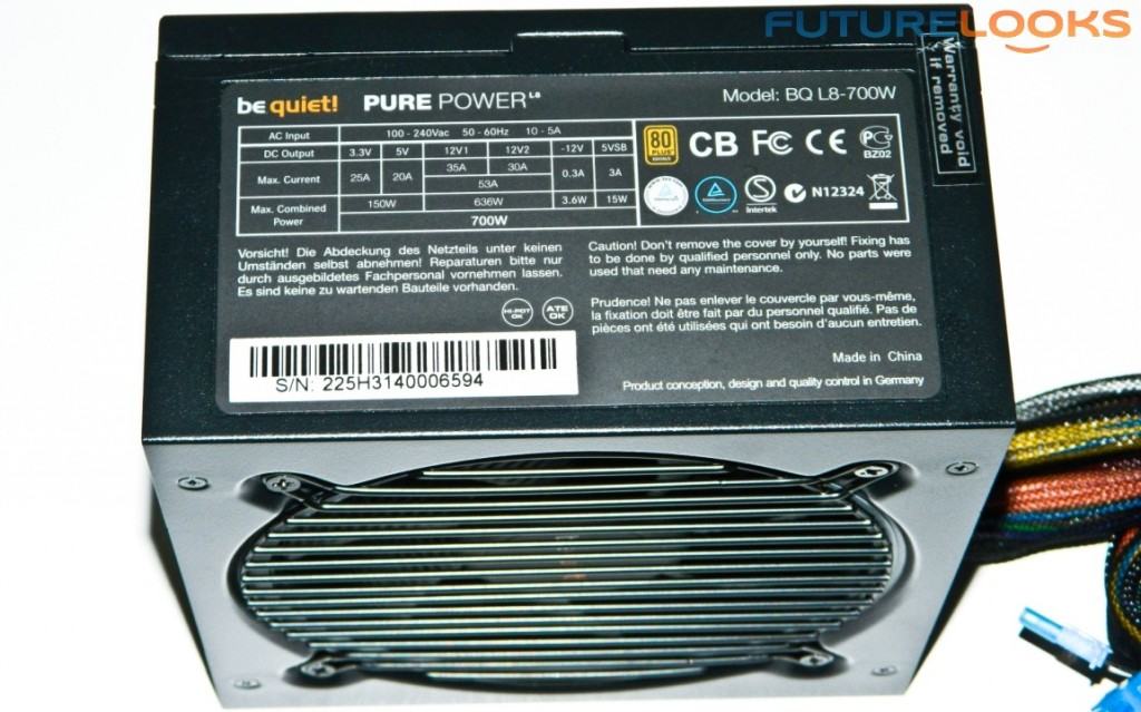be quiet! Pure Power L8 700 Watt ATX Power Supply Reviewed Futurelooks