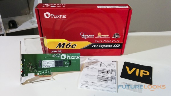 The Plextor M6e 256GB PX AG256M6e PCIe SSD Card Reviewed Futurelooks