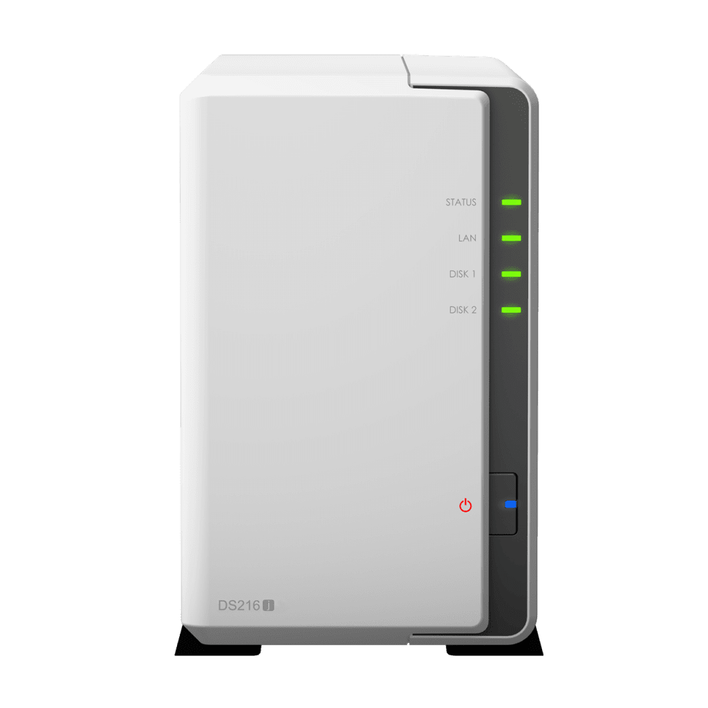 synology ds216j front