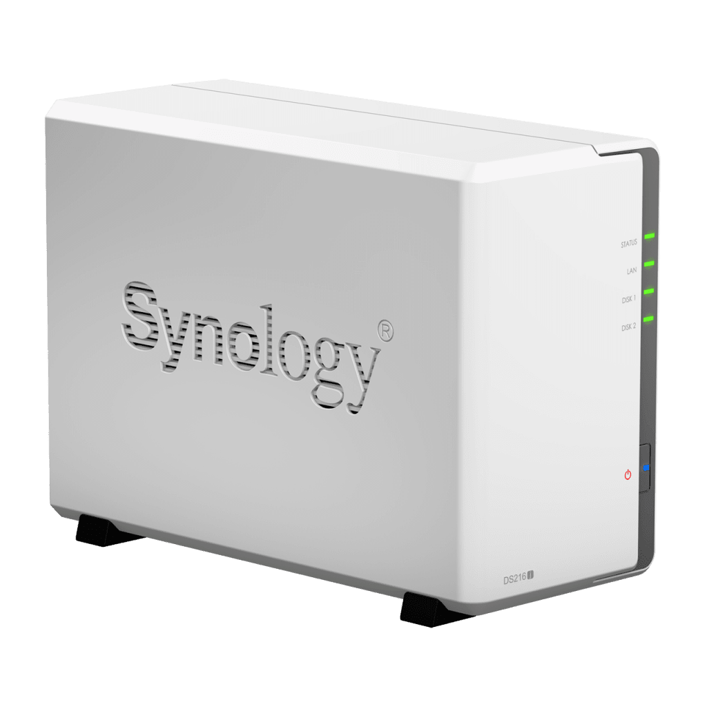 synology ds216j angle