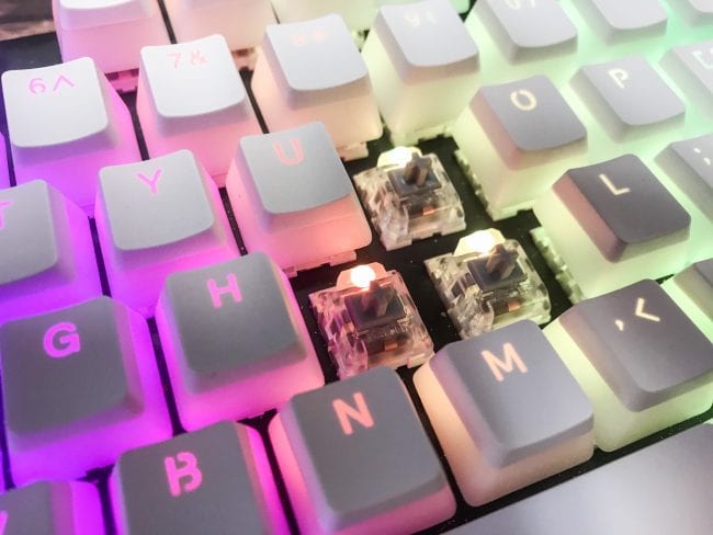 HyperX Double-Shot PBT Keycaps - Kailh Switches