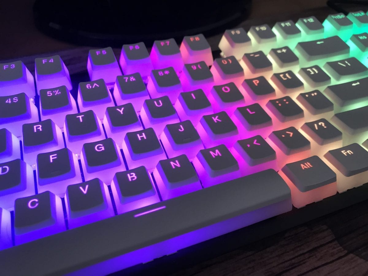 HyperX Double-Shot PBT Keycaps in White