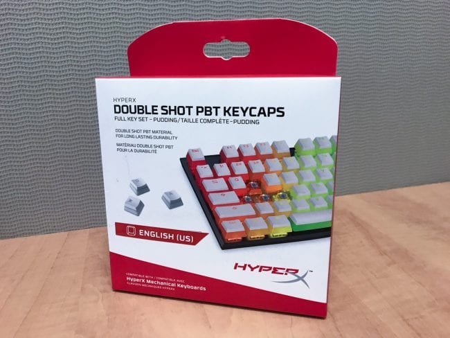 HyperX Double-Shot PBT Keycaps - Box