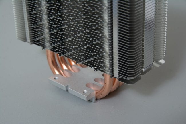 SilverStone Argon Series CPU Cooler AR07 heatpipes