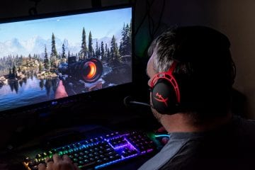 HyperX Cloud Alpha Gaming Headset in Action