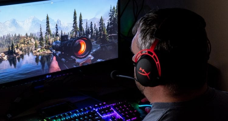 HyperX Cloud Alpha Gaming Headset in Action