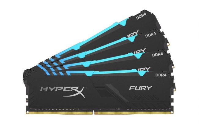 CES 2020: HyperX FURY DDR4