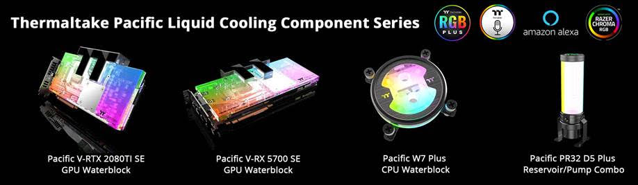 Thermaltake Pacific Liquid Cooling Components